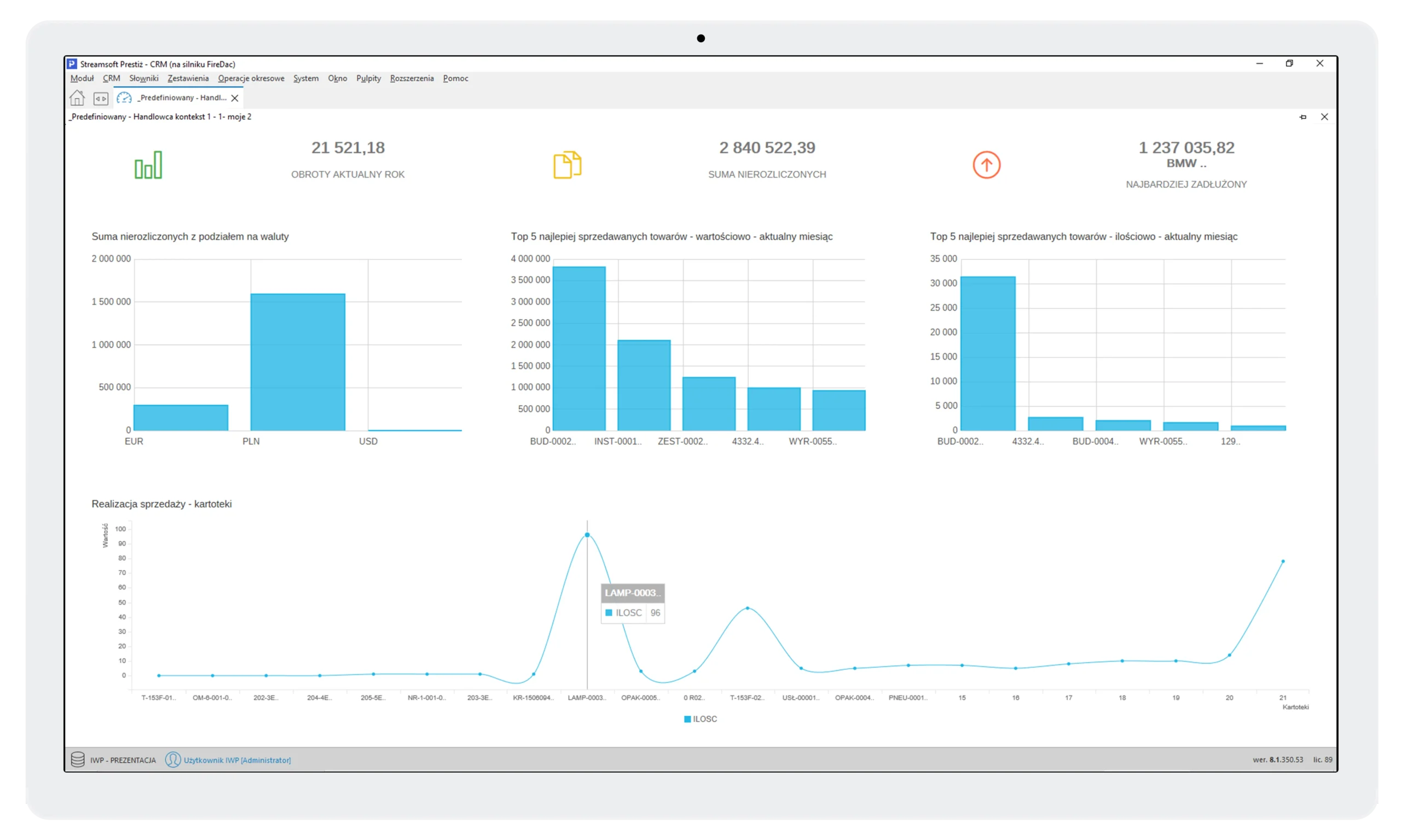 Moduł CRM 1 Streamsoft Kraków