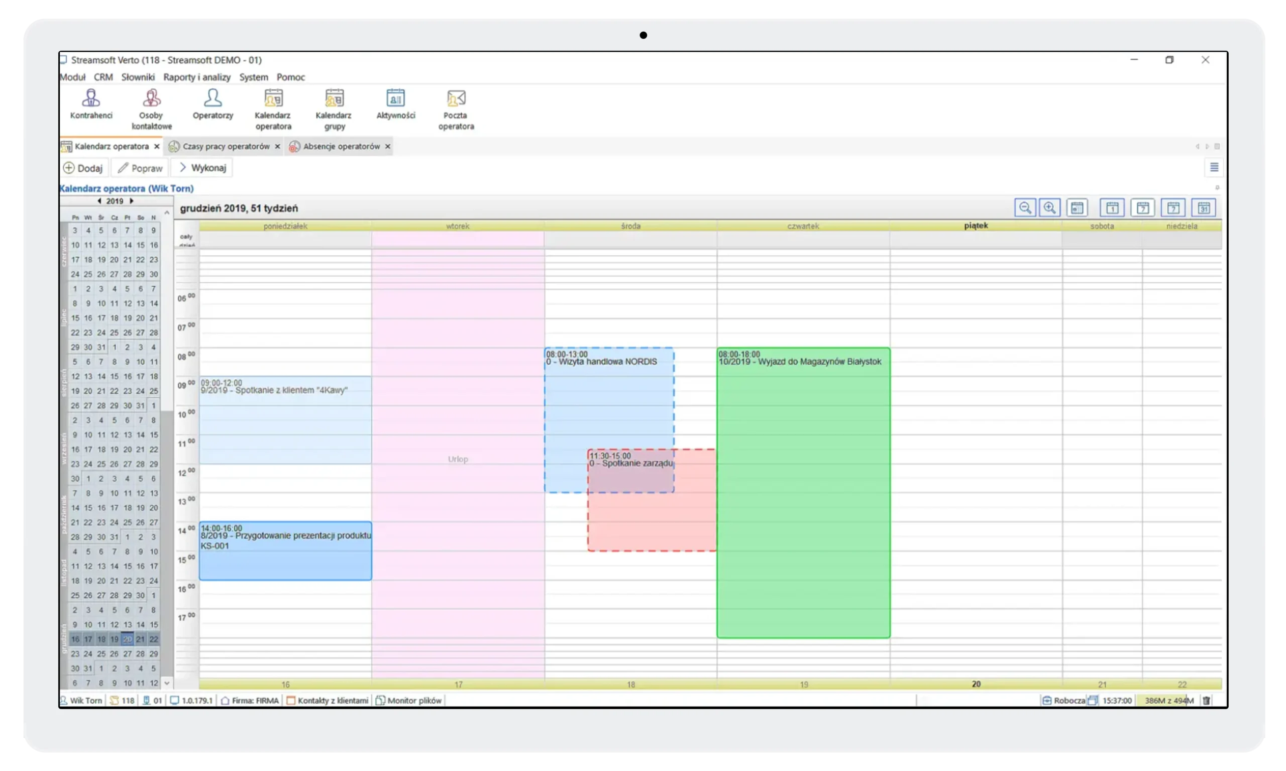 Moduł CRM 2 Streamsoft Kraków