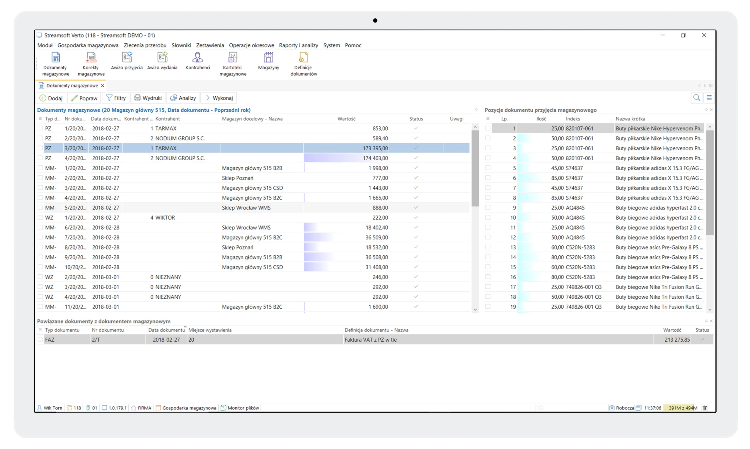 Moduł gospodarka magazynowa 1 Streamsoft Kraków