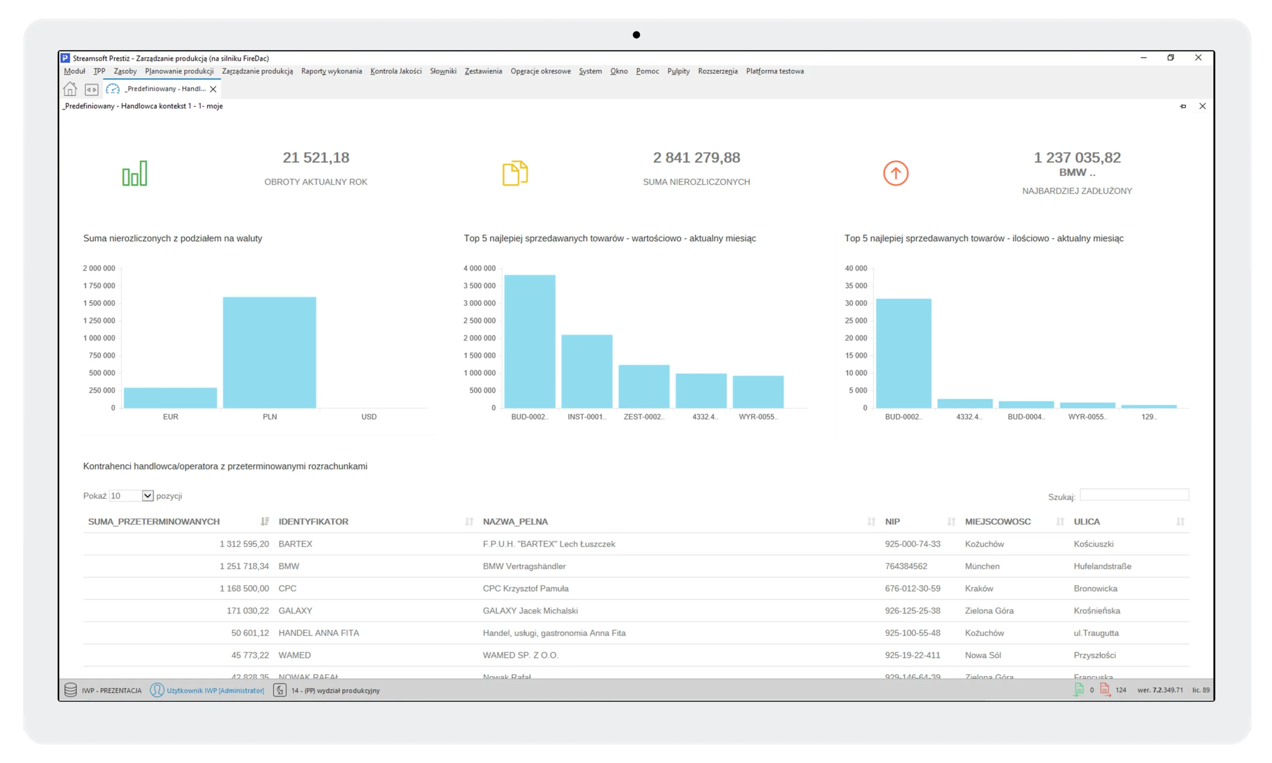Moduł handlowo-magazynowy 1 Streamsoft Kraków