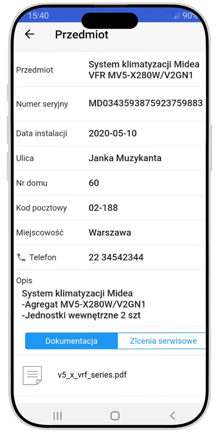 Moduł serwis 3 Streamsoft Kraków