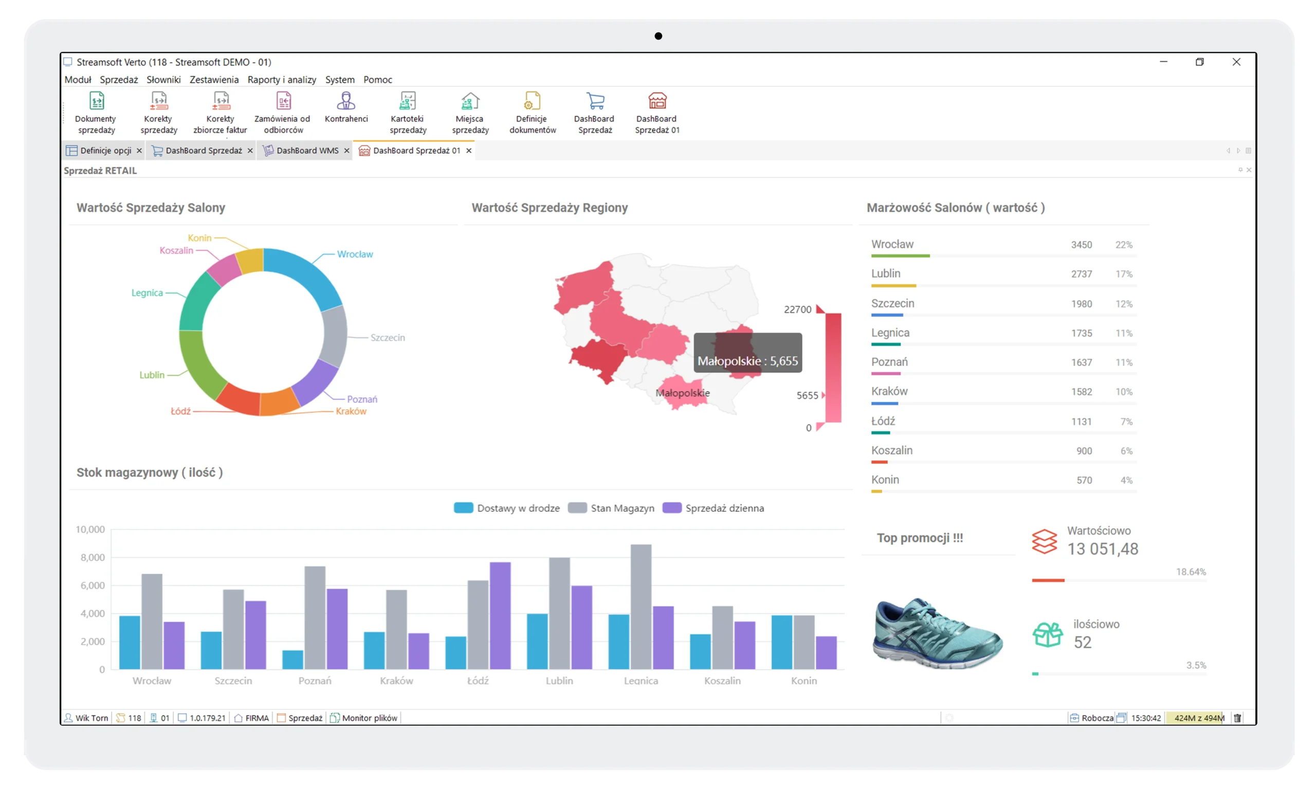 Moduł sprzedaż 1 Streamsoft Kraków