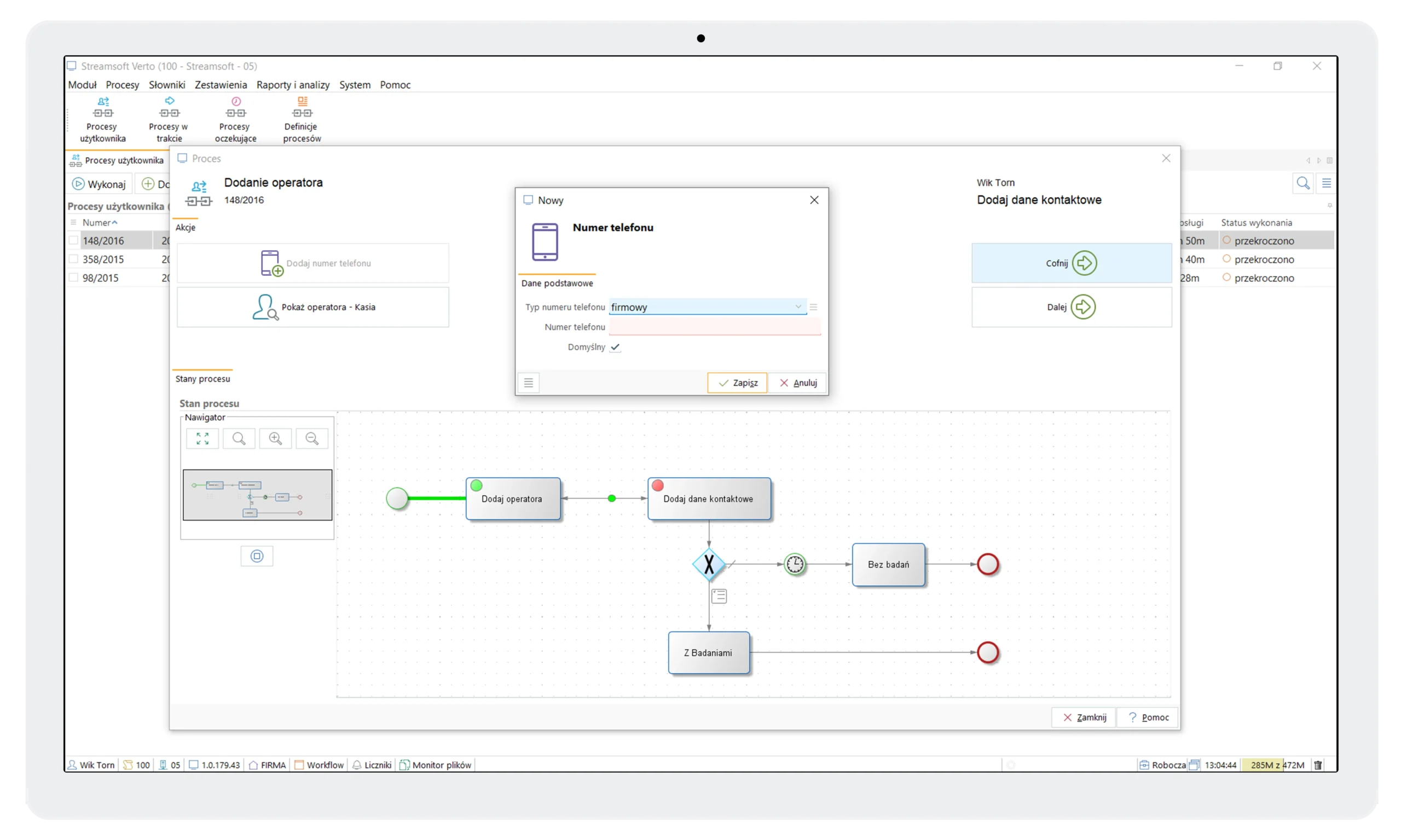 Moduł workflow 2 Streamsoft Kraków